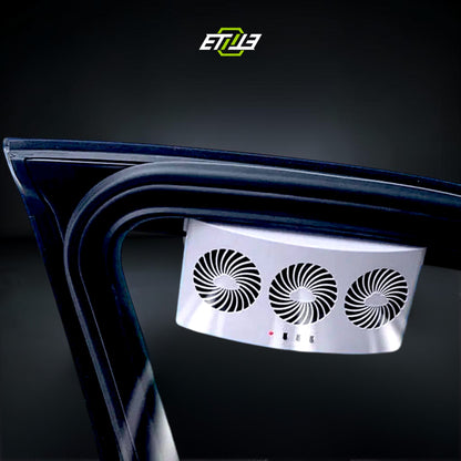 Solar Powered Window Fan