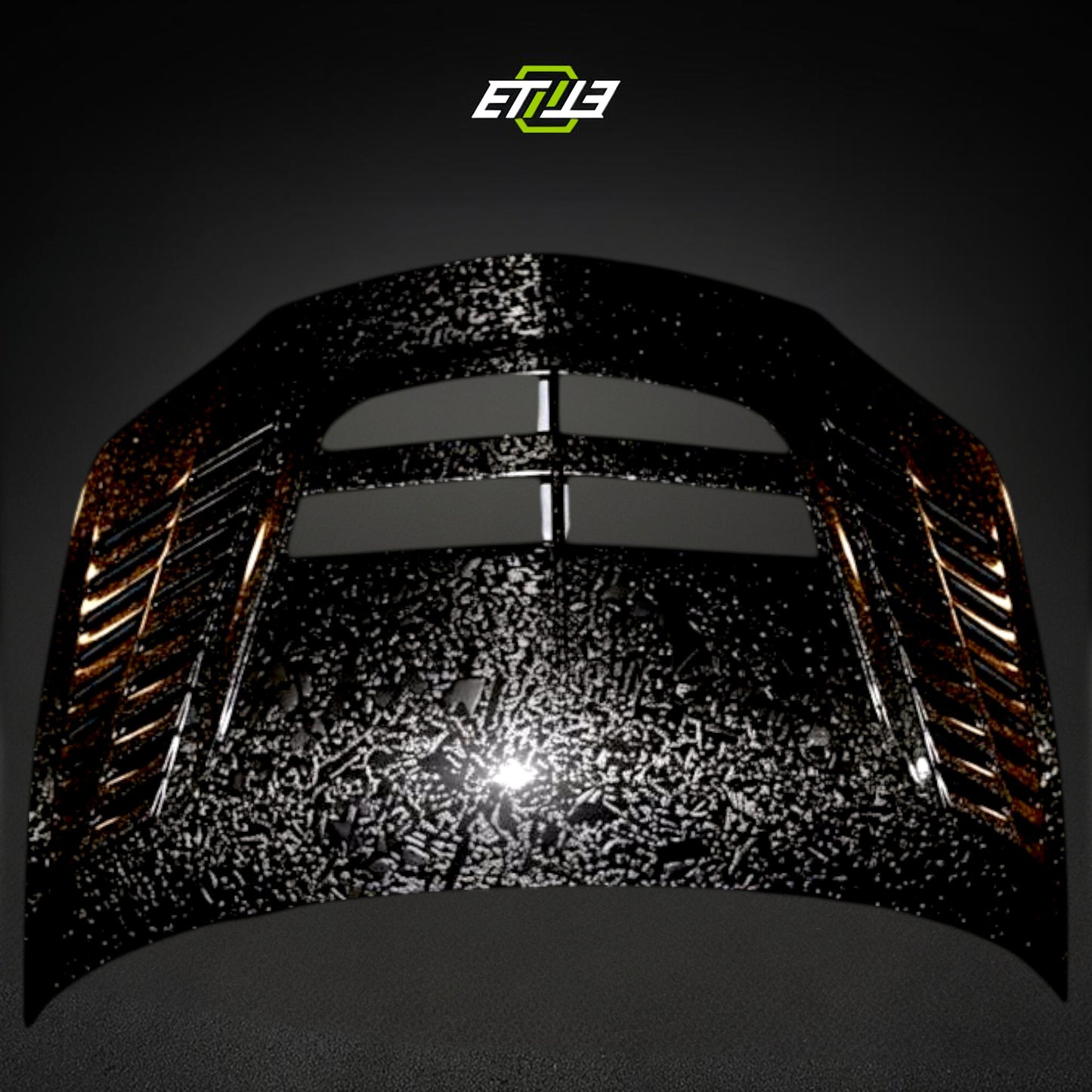 ETi Evo 8/9 Carbon Fiber Time Attack Hood