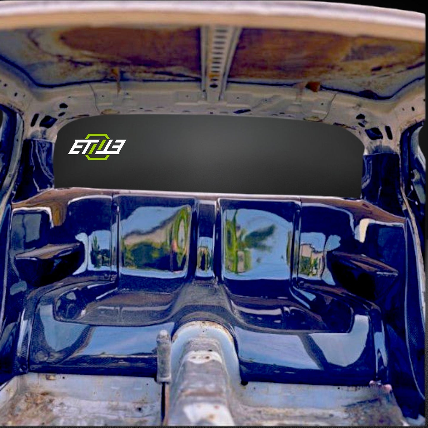 ETi Mazda RX-7 (FD3S) Dry Carbon Rear Seat & Bin Delete Kit