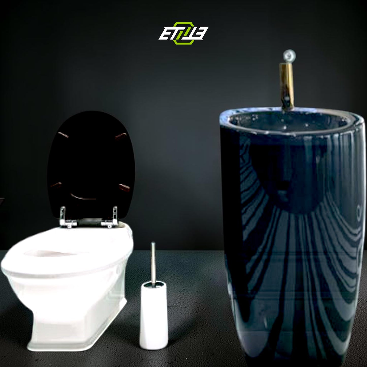 Cascade – Tall Carbon Fiber Sink