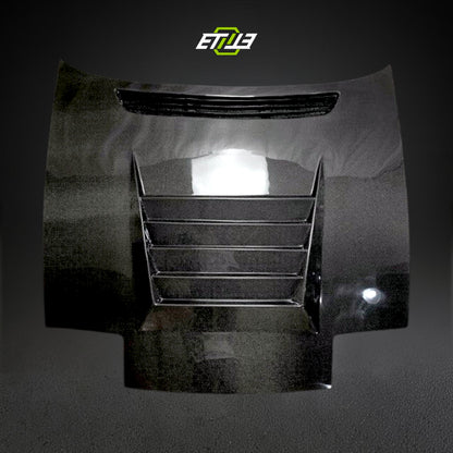 ETi Nissan 200SX D-Max Style Carbon Fiber Hood