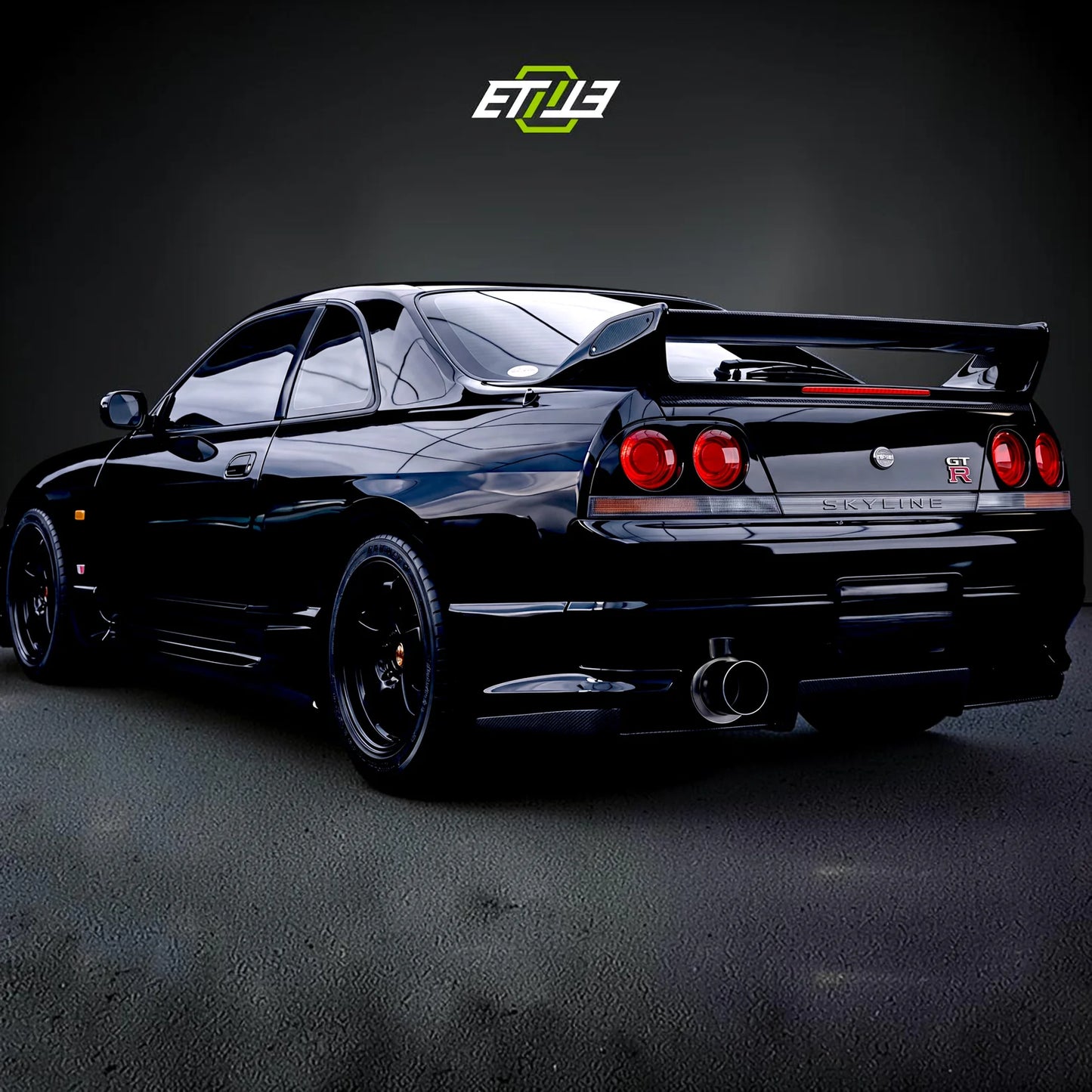 Nissan Skyline R33 Top Secret Style Body Kit