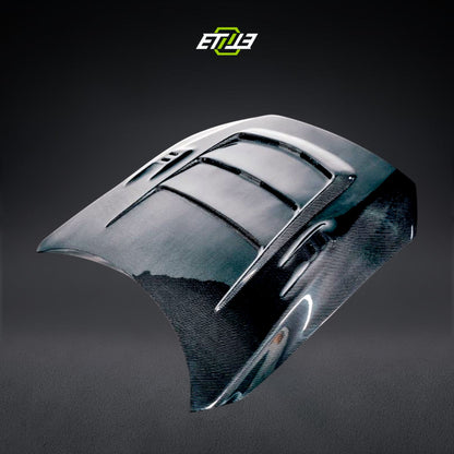 ETi Mitsubishi EVO X Mod X Vented Carbon Fiber Hood