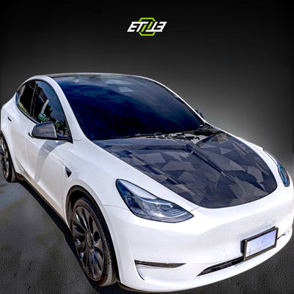 Tesla Model Y Dry Carbon Hood