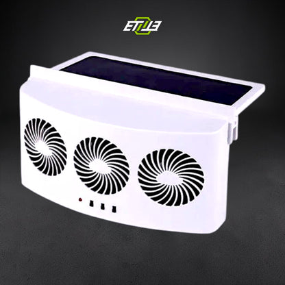 Solar Powered Window Fan