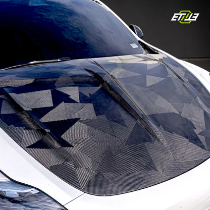 Tesla Model Y Dry Carbon Hood