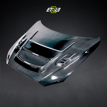 ETi Mitsubishi EVO X Mod X Vented Carbon Fiber Hood