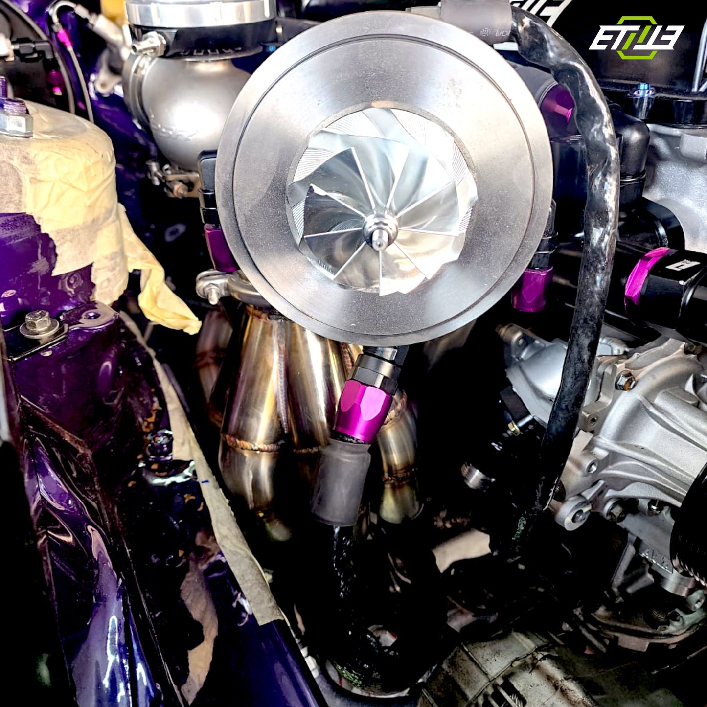 ETi 2jz GTE Turbo Manifold
