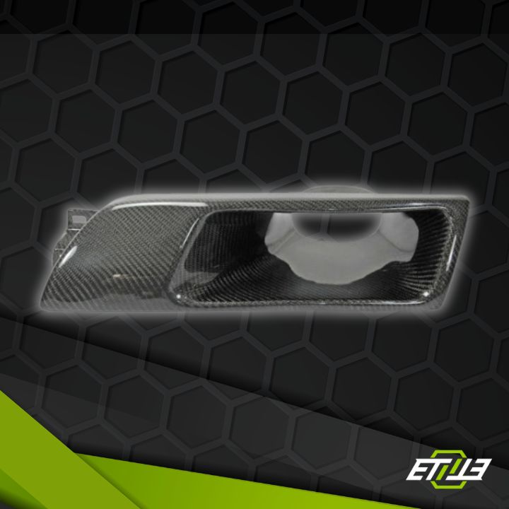 Skyline R32 GTS GTR LHS Vented Carbon Fiber Headlight Intake Replacement - Elite Ti