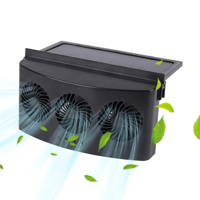 Solar Powered Window Fan - Elite Ti