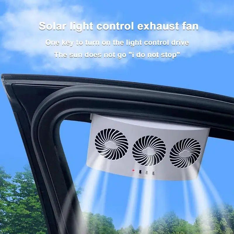 Solar Powered Window Fan - Elite Ti