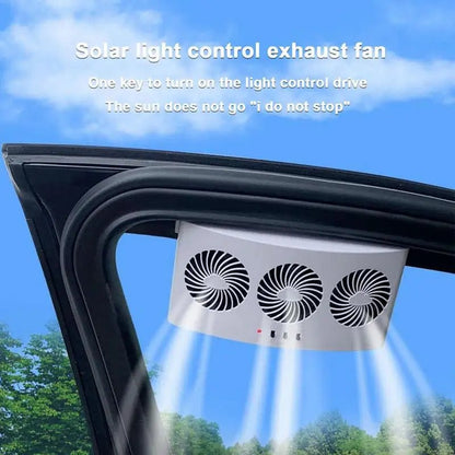 Solar Powered Window Fan - Elite Ti