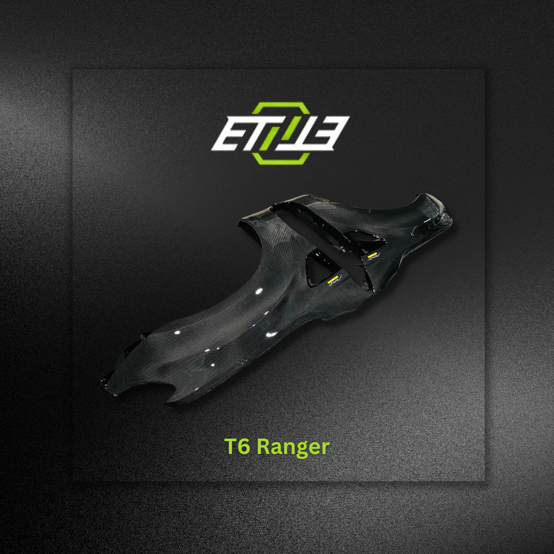 T6 Ford Ranger Dry Carbon Fenders - Elite Ti