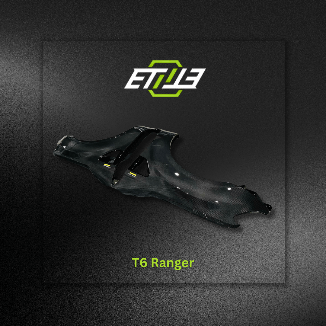 T6 Ford Ranger Dry Carbon Fenders - Elite Ti