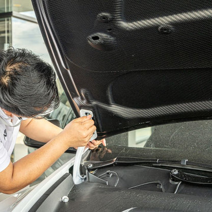 Tesla Model Y Dry Carbon Hood - Elite Ti