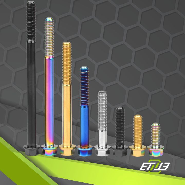 Titanium Bolts Hex Head - Elite Ti