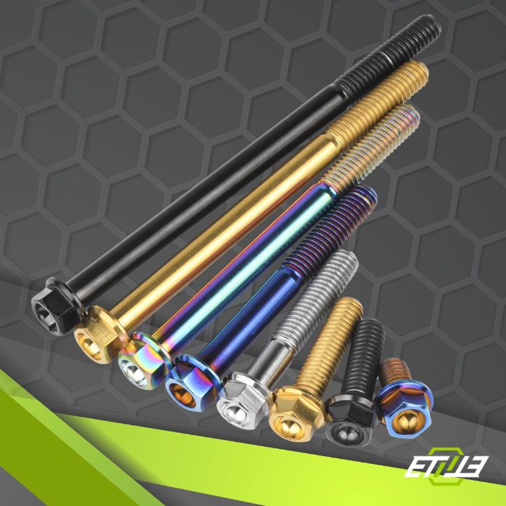Titanium Bolts Hex Head - Elite Ti