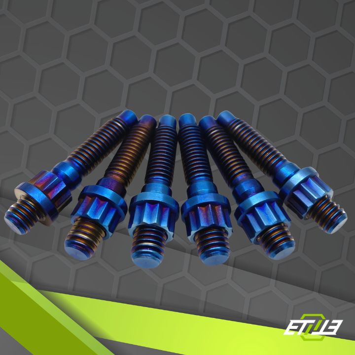 Titanium Exhaust Manifold Stud M6 M8 and M10 - Elite Ti