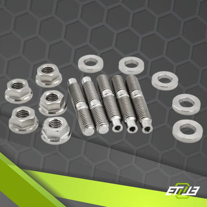 Titanium Exhaust Manifold Stud M6 M8 and M10 - Elite Ti