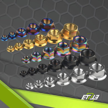 Titanium Flange Nut - Elite Ti