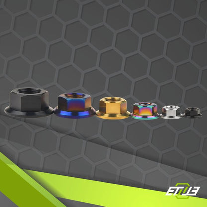 Titanium Flange Nut - Elite Ti