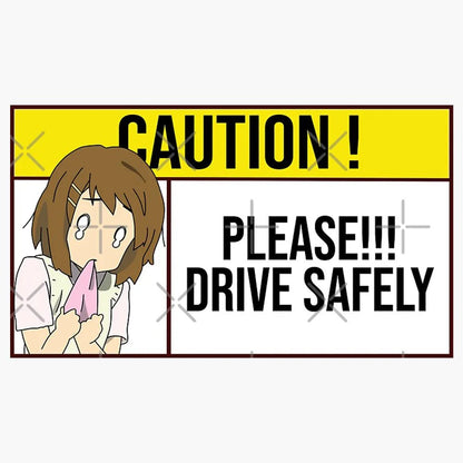 Weeb Warning Sticker - Elite Ti
